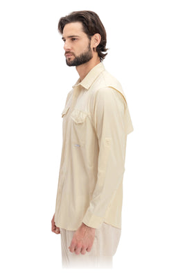 Camisa Nomad Hardwear Manga Larga Caki